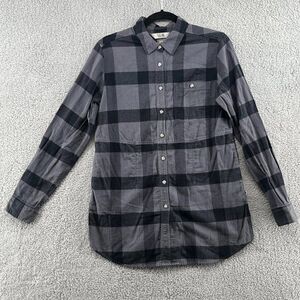 Mountain Hardwear plaid flannel shirt with pockets women's size small